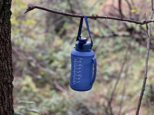 HydraHyke 2L Collapsible Water Bottle: BPA-free, leakproof, and perfect for any adventure.